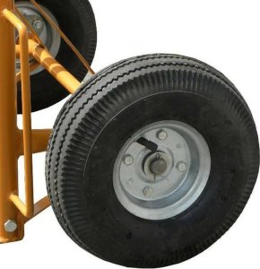 Wózek transportowy 250kg 400x300mm(wysuwany podest) pomarańcz(1) 10