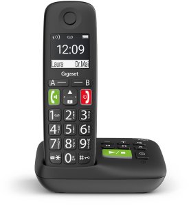 Telefon stacjonarny Gigaset Gigaset E290A - Schnurlostelefon - Anrufbeantworter mit Rufnummernanzeige 2