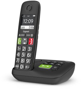 Telefon stacjonarny Gigaset Gigaset E290A - Schnurlostelefon - Anrufbeantworter mit Rufnummernanzeige 4