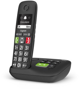 Telefon stacjonarny Gigaset Gigaset E290A - Schnurlostelefon - Anrufbeantworter mit Rufnummernanzeige 5