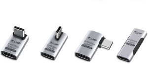 USB-C (USB4) adapter set (4 pcs.), 8K@60 Hz, aluminum, space gray 1