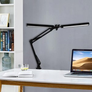 Lampka biurkowa 4kom.pl czarna 4