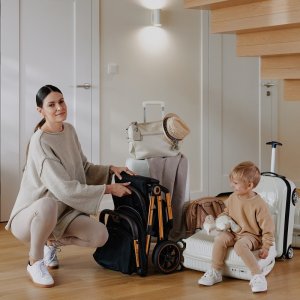 Wózek Lionelo LIONELO stroller LO-CLOE, brown rust 11