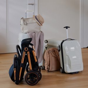 Wózek Lionelo LIONELO stroller LO-CLOE, brown rust 12