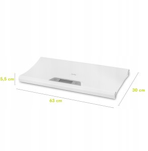 LIONELO electronic scales, LOC-BABYBALANCE WHITE 1