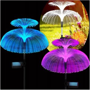 Q30F1 LAMPKI SOLARNE OGRODOWE MEDUZA 4    SZT 1