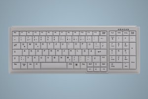 CHERRY AKTIVE KEY Industry 4.0 Compact Notebook Style Keyboa 1