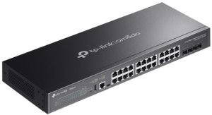 TP-Link Omada SG5428X(UN) 24-Port stack Lite L3 mgd Switch 4 10G Slots 4