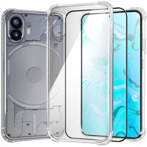 ETUI PANCERNE DO NOTHING PHONE 2 | CASE SILIKON GUMOWE ANTI SHOCK   SZKŁO 1