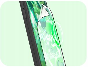 Szkło Hybrydowe do Realme 8 (szybka 9H, pełne 5D, ochronne, na cały ekran) 12