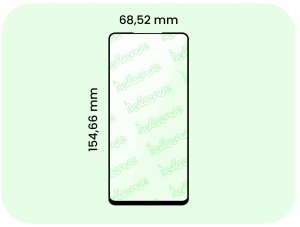 Szkło Hybrydowe do Realme 8 (szybka 9H, pełne 5D, ochronne, na cały ekran) 5