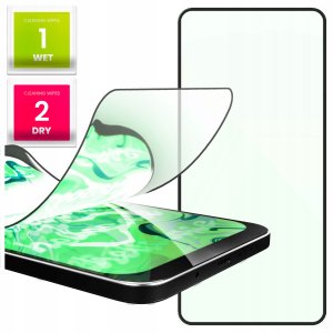 Szkło Hybrydowe do Motorola Moto E22 / E22i (szybka 9H, pełne 5D, ochronne) 1