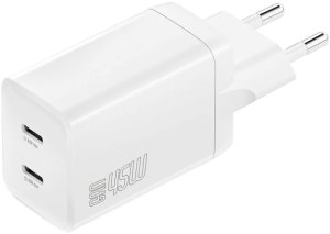 4smarts Ladegert PDPlug Dual 45W GaN 2xC. wei 1