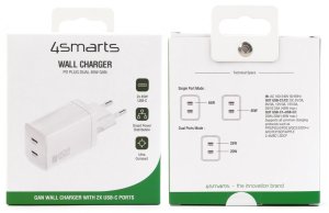 4smarts Ladegert PDPlug Dual 45W GaN 2xC. wei 5
