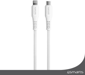 Kabel USB 4smarts USB-C - Lightning 1.5 m Biały (465592) 3