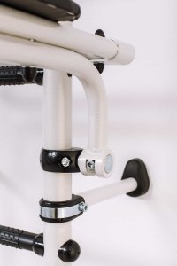 Poręcze do ćwiczeń podnoszone do drabinki gimnastycznej czarny elite 11