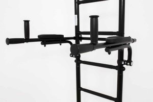 Poręcze do ćwiczeń podnoszone do drabinki gimnastycznej żółty 2