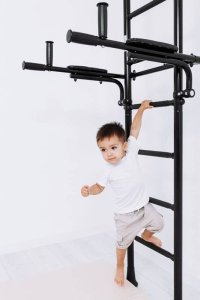 Poręcze do ćwiczeń podnoszone do drabinki gimnastycznej żółty 10