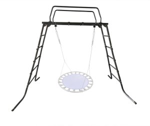 Plac zabaw do ogrodu Monkey Bars Deluxe  metalowy stelaż 1