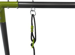 Plac zabaw do ogrodu Deluxe Multisport 5w1  huśtawka, bramka, siatkówka 8