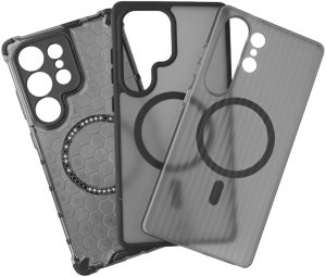 4smarts Qi2 Upgrade 3er Cover Set fr Samsung Galaxy S25 Ultra 1
