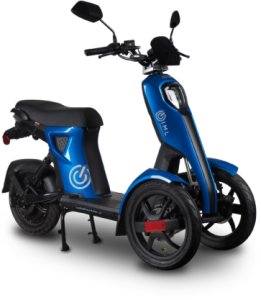 Skuter elektryczny trójkołowy itango 45 km/h 5