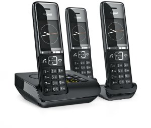 Gigaset COMFORT 550A trio schwarz/chrom 1