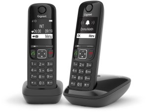 Gigaset AS690 Duo schwarz int. 1