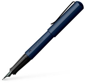 FABER-CASTELL Füller Hexo blau M 1