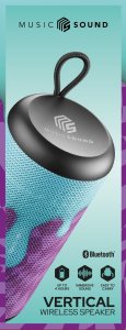 Cellularline Music & Sound Bluetooth Vertical Speaker Fluid 8