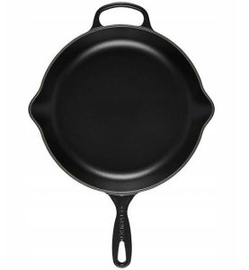 Le Creuset Brat- und Servierpfanne Gusseisen Schwarz 23 cm 1