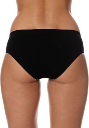 Brubeck Figi damskie Hipster HI00043A Comfort Cotton czarne r. L 5