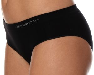 Brubeck Figi damskie Hipster HI00043A Comfort Cotton czarne r. L 8