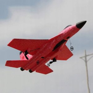 SAMOLOT ZDALNIE STEROWANY LATAJĄCY RC ODRZUTOWIEC CZERWONY 4