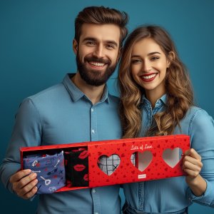 Zestaw Bokserki SOXO Walentynki - 3 Pary L 6