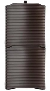 Modułowy zbiornik na deszczówkę brązowy 125L 5