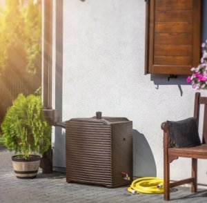 Modułowy zbiornik na deszczówkę brązowy 125L 6