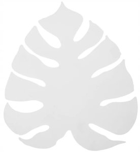 Kinkiet w kształcie liścia 35x39 Lampa ścienna monstera 3xG9 metalowa 1