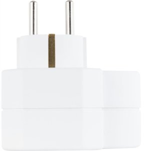 REV Steckdosenadapter 3-fach mit Überspannungsschutz, weiß 7