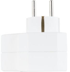 REV Steckdosenadapter 3-fach mit Überspannungsschutz, weiß 8