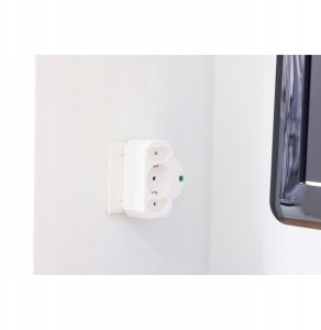 REV Steckdosenadapter 3-fach mit Überspannungsschutz, weiß 9