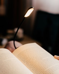 Lampka biurkowa Hurtel czarna 13