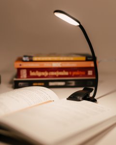 Lampka biurkowa Hurtel czarna 7