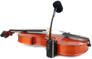 ACEMIC VT-5 MIKROFON BEZPRZEWODOWY DO SKRZYPIEC GITARY ODBIORNIK + NADAJNIK 3