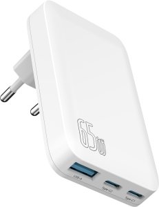 felixx 65W GaN PD SLIM  Reiselader 1xUSBA/2xTypC/100W PD Kabel 1
