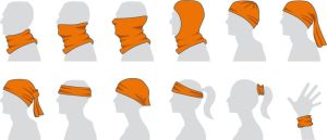 Brubeck Chusta wielofunkcyjna męska Athletic czarna r. S/M (KM10350) 3