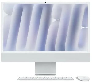 iMac24" Silver/M4-8C-CPU,8C-GPU/16GB/512GB SSD/NK-ID-Deutsch/MM2/1GB Ethernet 2