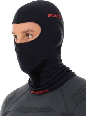 Brubeck Kominiarka merino czarna r. L/XL (KM10370) 2