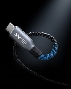 Kabel USB Anker USB-C - USB-C 0.9 m Czarny (A88E2011) 5