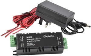 KOMPAKTIŠKAS SIENINIS BLUETOOTH STEREO STIPRINTUVAS IW60B 2X 30W 2